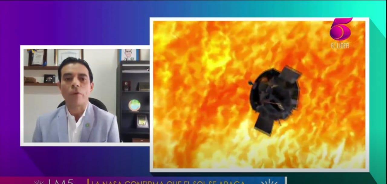 Imagen de César Quintanilla explica porque la Nasa confirma que el Sol se apaga