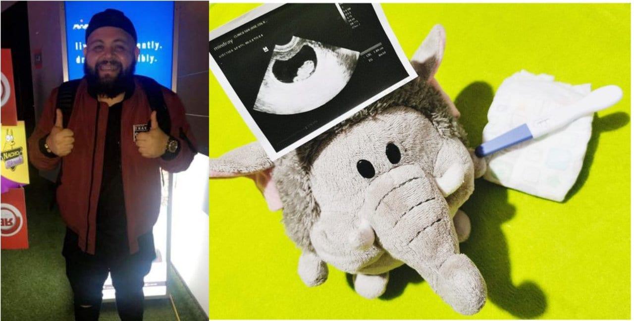 Imagen Principal de Nota: Con tierna foto, Dj Binbo anuncia que será papá por primera vez
