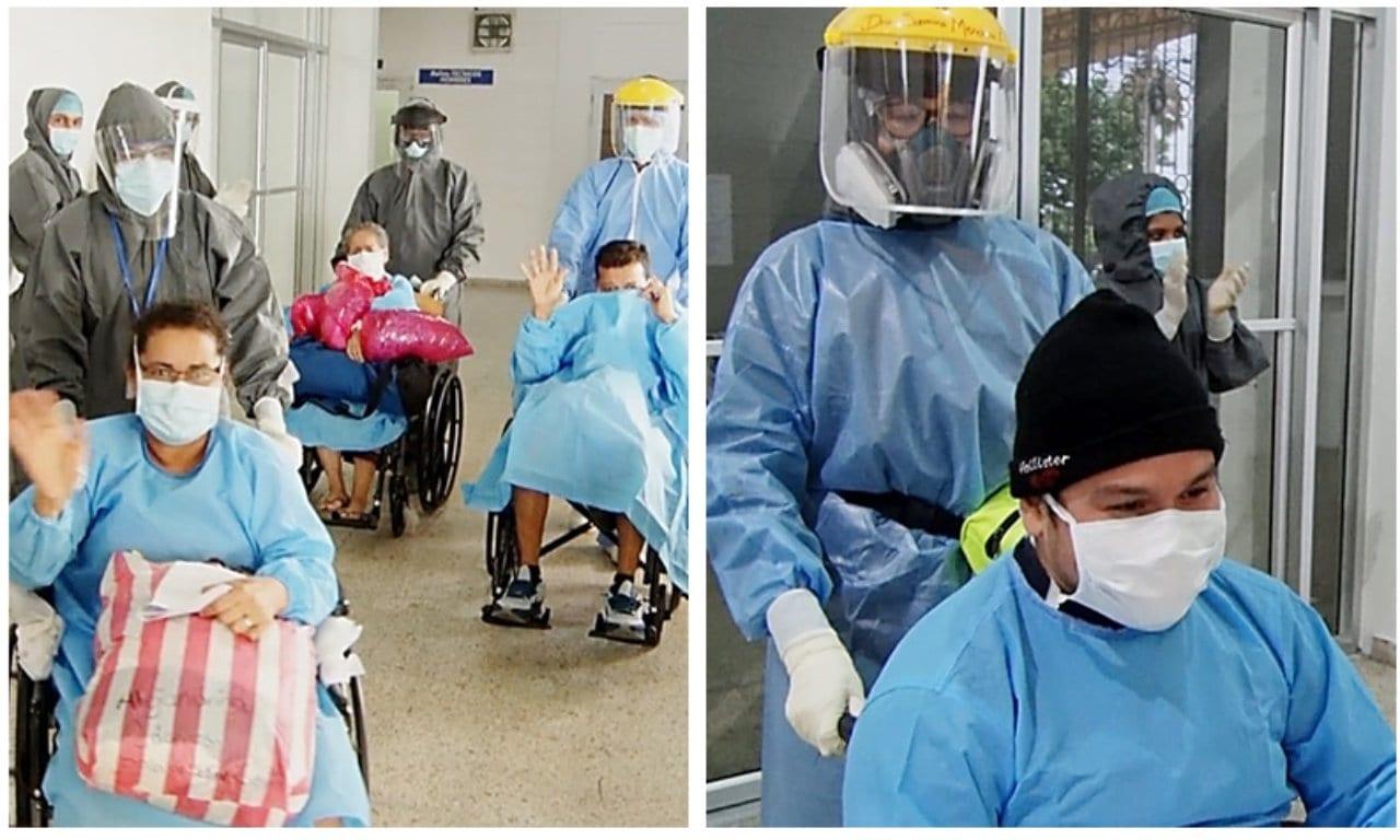 Imagen de 52 hondureños abandonaron la Unidad Estabilizadora para Pacientes con  covid-19 en SPS