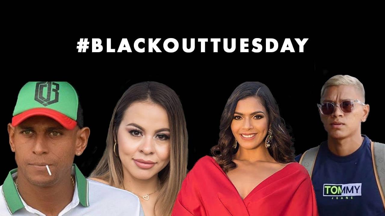 Imagen Principal de Nota: Conoce a los famosos hondureños que se han unido al #BlackOutTuesday
