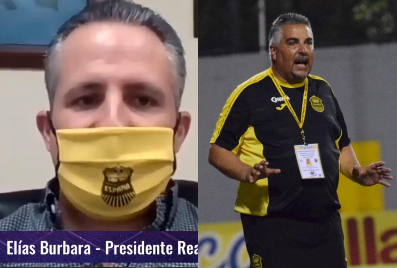 Imagen Principal de Nota: Elías Burbara dice que Ramiro Martínez seguirá en el Real España