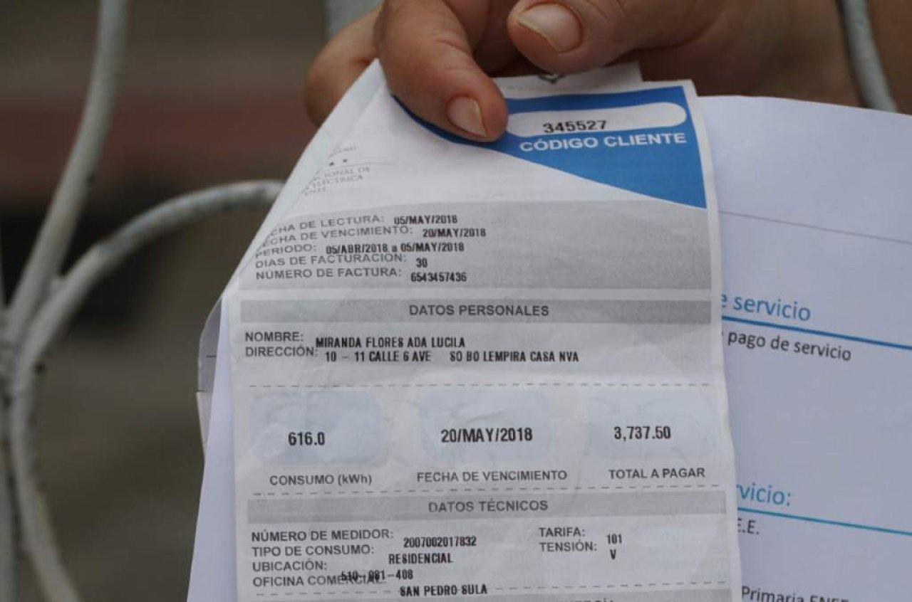 Imagen Principal de Nota: Nuevas tarifas de la ENEE entrarán en  vigencia a partir del 1 de julio