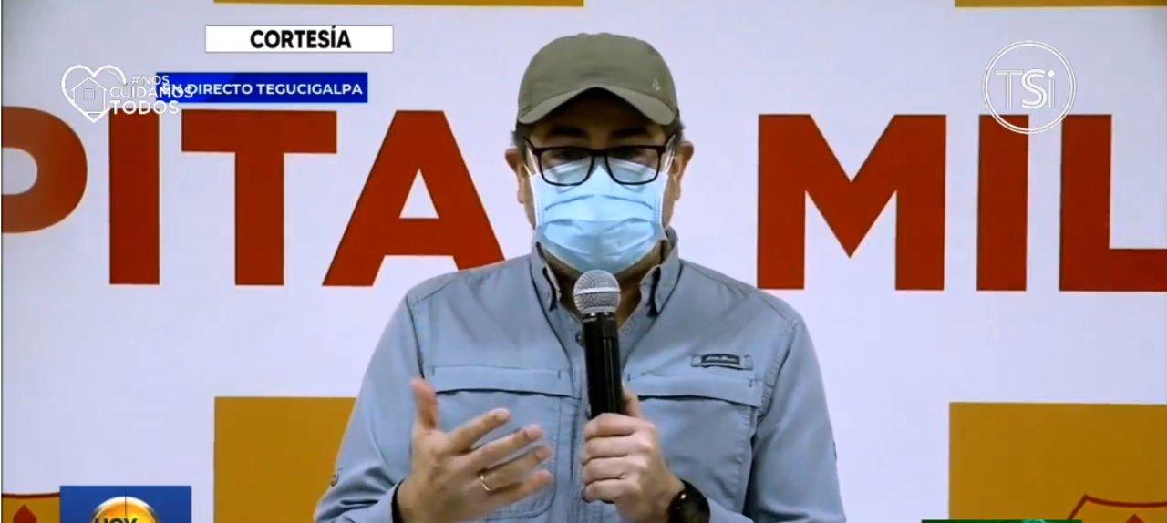 Imagen Principal de Nota: Dan de alta al presidente Juan Orlando Hernández  tras presentar mejoría en síntomas de covid-19