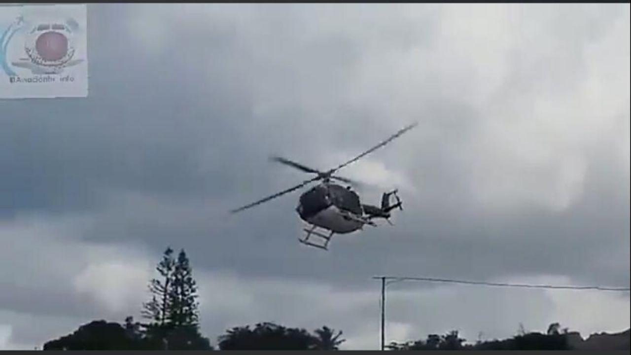 Imagen Principal de Nota: Se estrella un helicóptero de la Fuerza Aérea Hondureña en Tegucigalpa