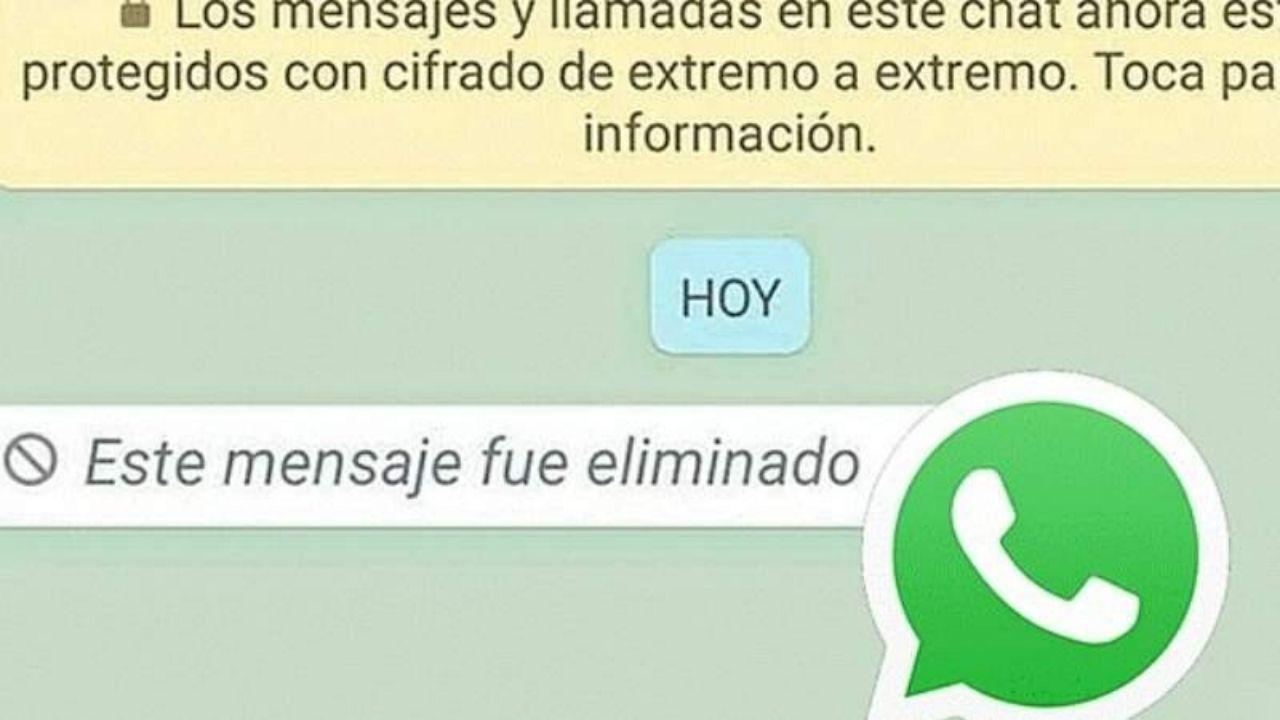 Imagen Principal de Nota: WhatsApp: De esta forma puedes leer los mensajes eliminados