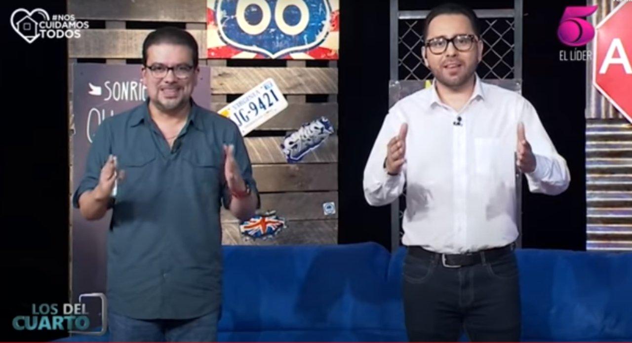 Imagen de ¡Mira su reacción! Francis Contreras encuentra su reemplazo en Los del Cuarto, para las cadenas del Sinager