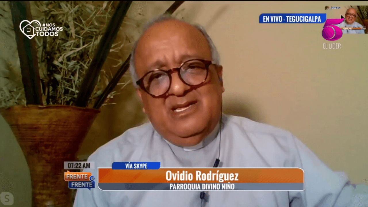 Imagen Principal de Nota: Padre Ovidio Rodríguez envía advertencia a "quienes se han robado el dinero del pueblo"