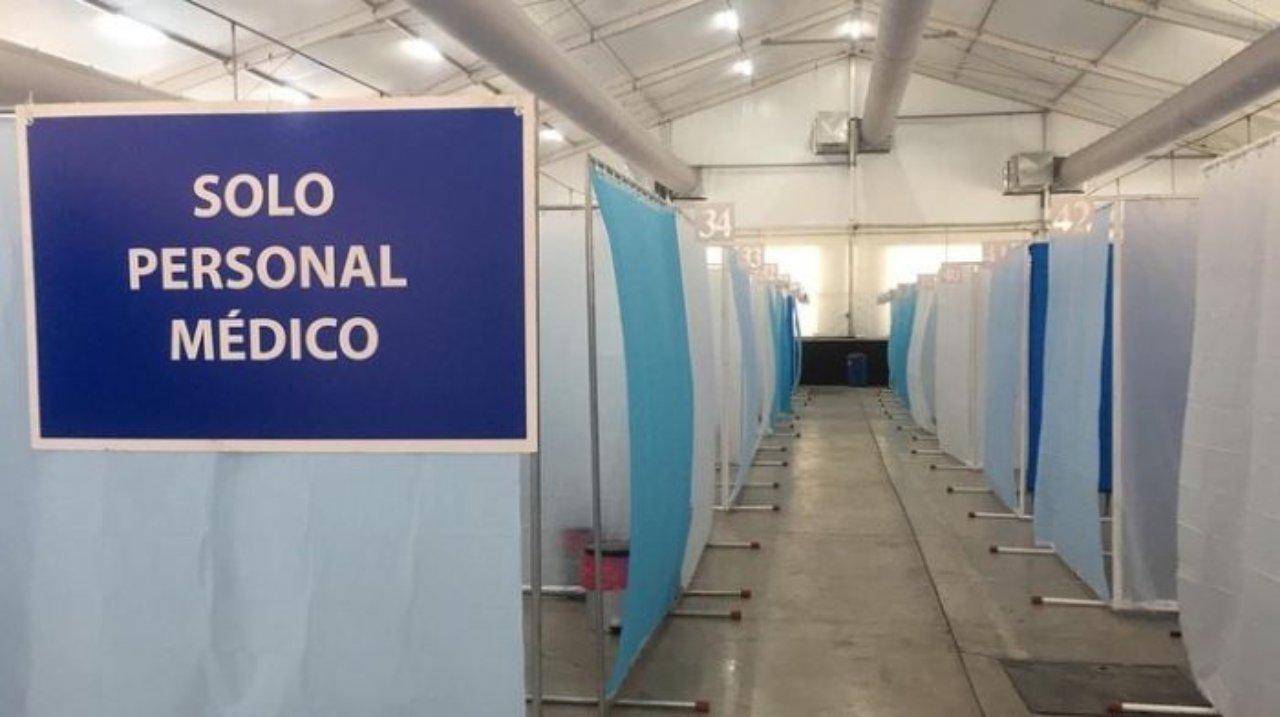 Imagen de Habilitan centro de triaje en el Bazar del Sábado, para atender a pacientes con covid-19