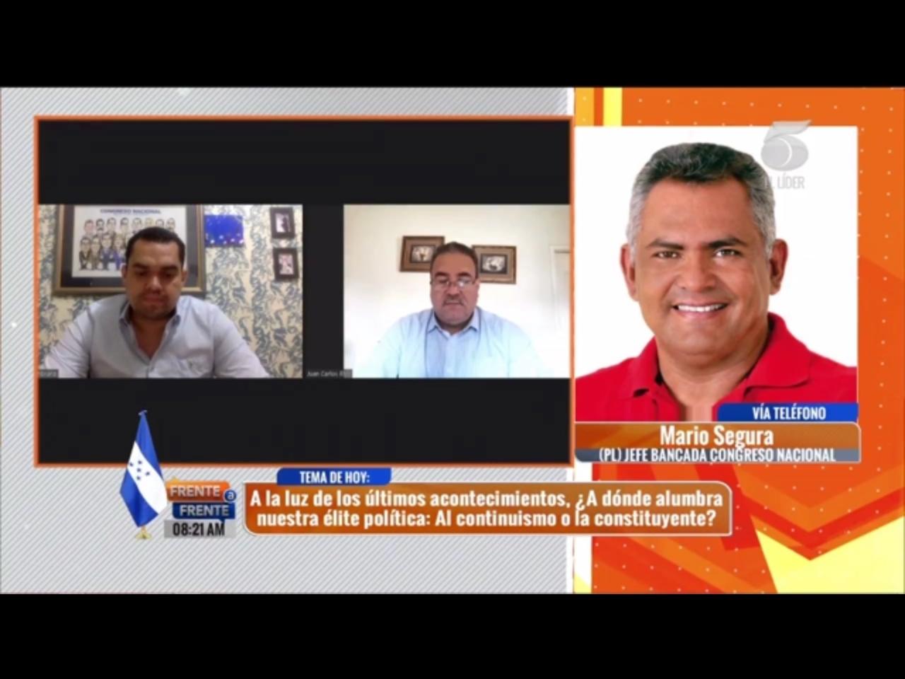 Imagen Principal de Nota: Mario Segura afirma que el Partido Nacional quiere seguir con sus 'mandracadas' y que no acompañarán la nueva Ley Electoral