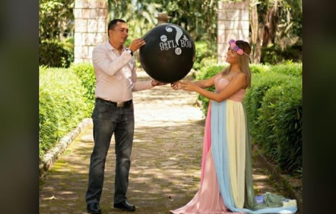 Imagen Principal de Nota: Saraí Espinal revela el sexo de su bebé con tierna sesión de fotos junto a su esposo