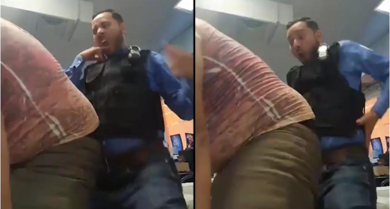 Imagen Principal de Nota: Los del Cuarto: se hace viral divertido sketch del policía bailarín