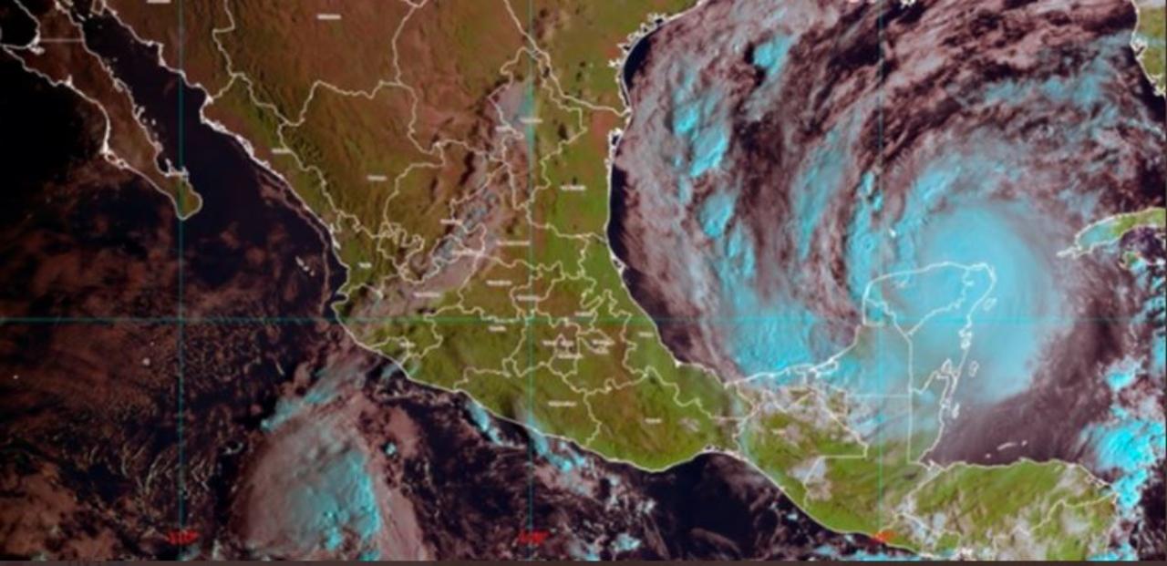 Imagen Principal de Nota: Fuertes lluvias afectarán a Honduras; huracán Delta recupera fuerza y sube a categoría 3 hacia Estados Unidos