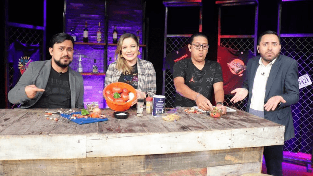 Imagen de Los del Cuarto: Keyla Martínez reta a los presentadores a cocinar y este fue el resultado