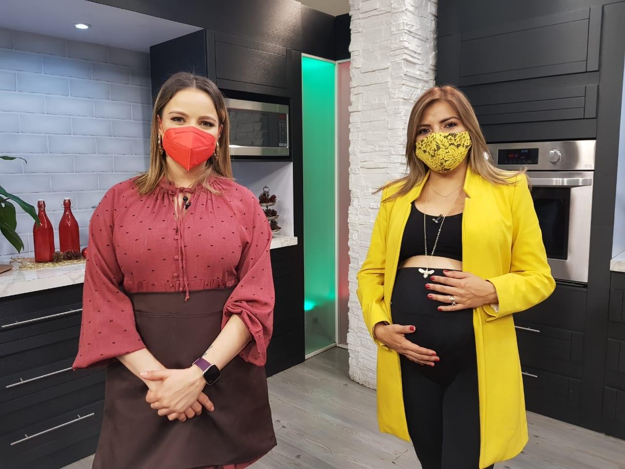 Imagen Principal de Nota: Saraí Espinal reveló detalles de su avanzado embarazo mientras aprendía cómo preparar costilla en salsa de cerveza en La Cocina de Keyla