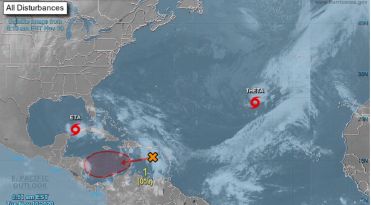 Imagen Principal de Nota: Advierten a Honduras por nuevo fenómeno natural que entrará el lunes y seguiría la ruta de Eta