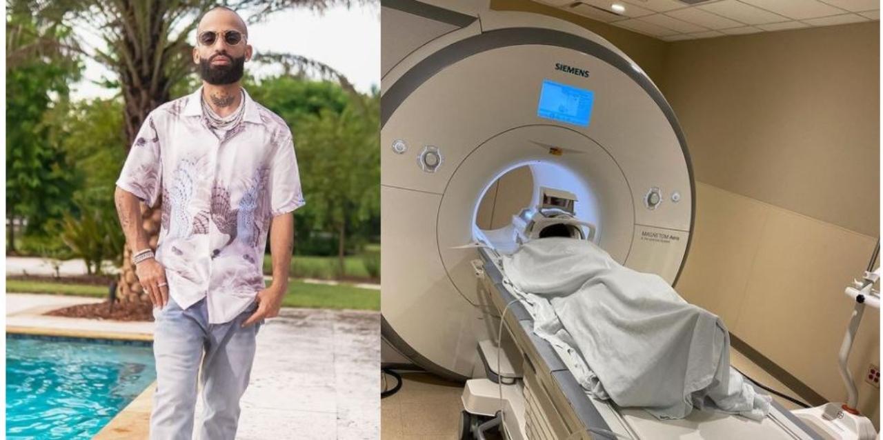 Imagen de Arcángel revela con conmovedor mensaje  que es hospitalizado por una 'mancha en el cerebro'