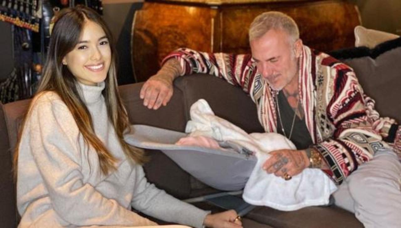 Imagen Principal de Nota: Gianluca Vacchi y Sharon Fonseca revelan que su hija Blu Jerusalema nació con paladar hendido