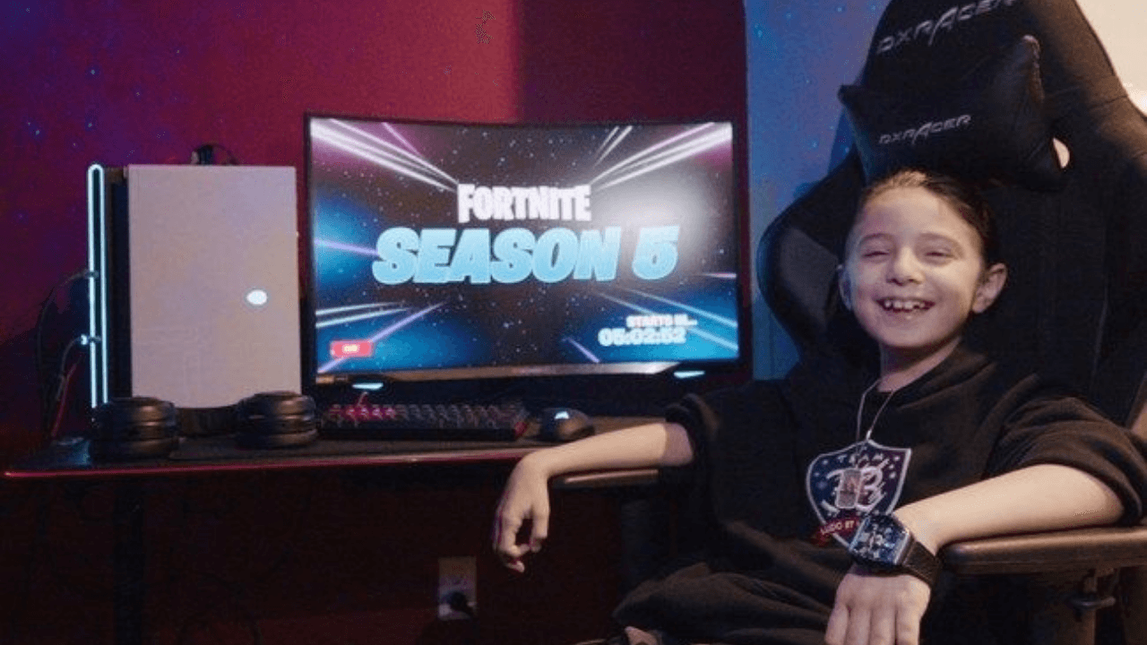 Imagen de Niño de 8 años firma contrato de 33 mil dólares por jugar videojuegos