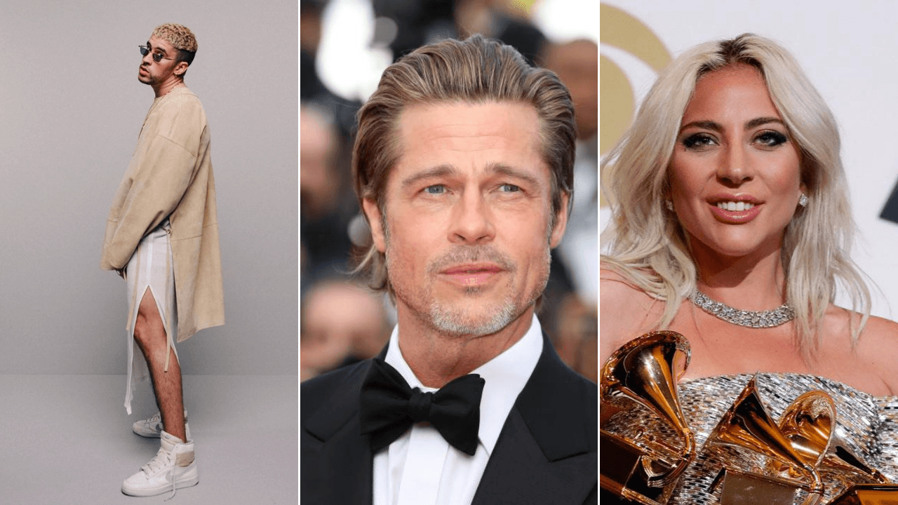 Imagen de Bad Bunny inicia su camino hacia Hollywood con proyecto junto a Brad Pitt y Lady Gaga