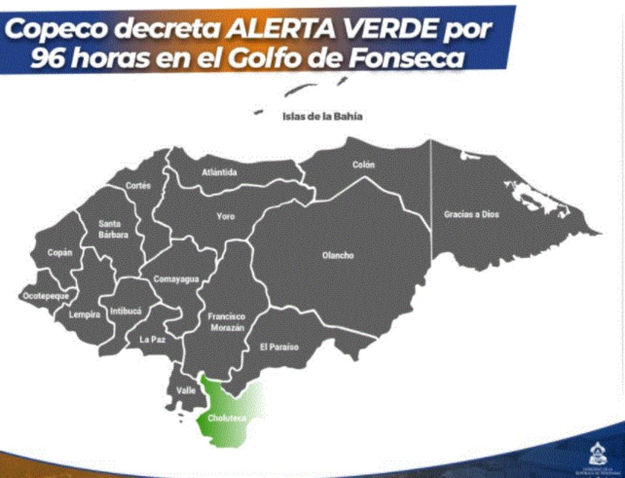 Imagen de Emiten alerta verde para la zona sur de Honduras ante alto oleaje en el Golfo de Fonseca