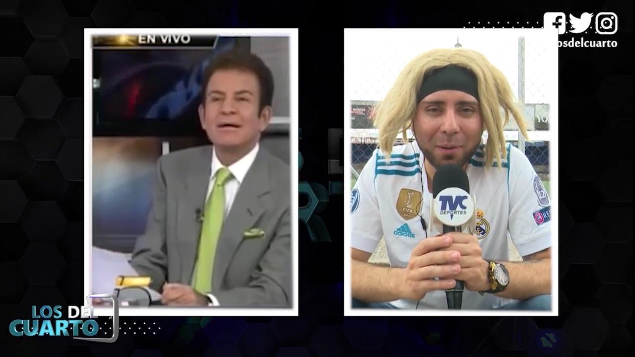 Imagen Principal de Nota: Los del Cuarto: Así fue la entrevista exclusiva de Salvador Nasralla a ‘Rambo’ de León