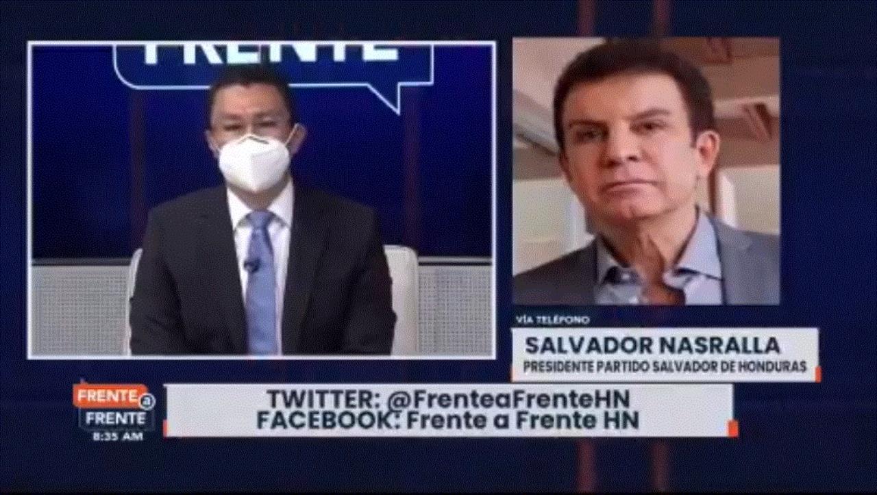 Imagen Principal de Nota: Salvador Nasralla amenaza a Ebal Díaz: 'voy a publicar las grabaciones de la violación que hiciste en 2017, cuando estabas borracho'
