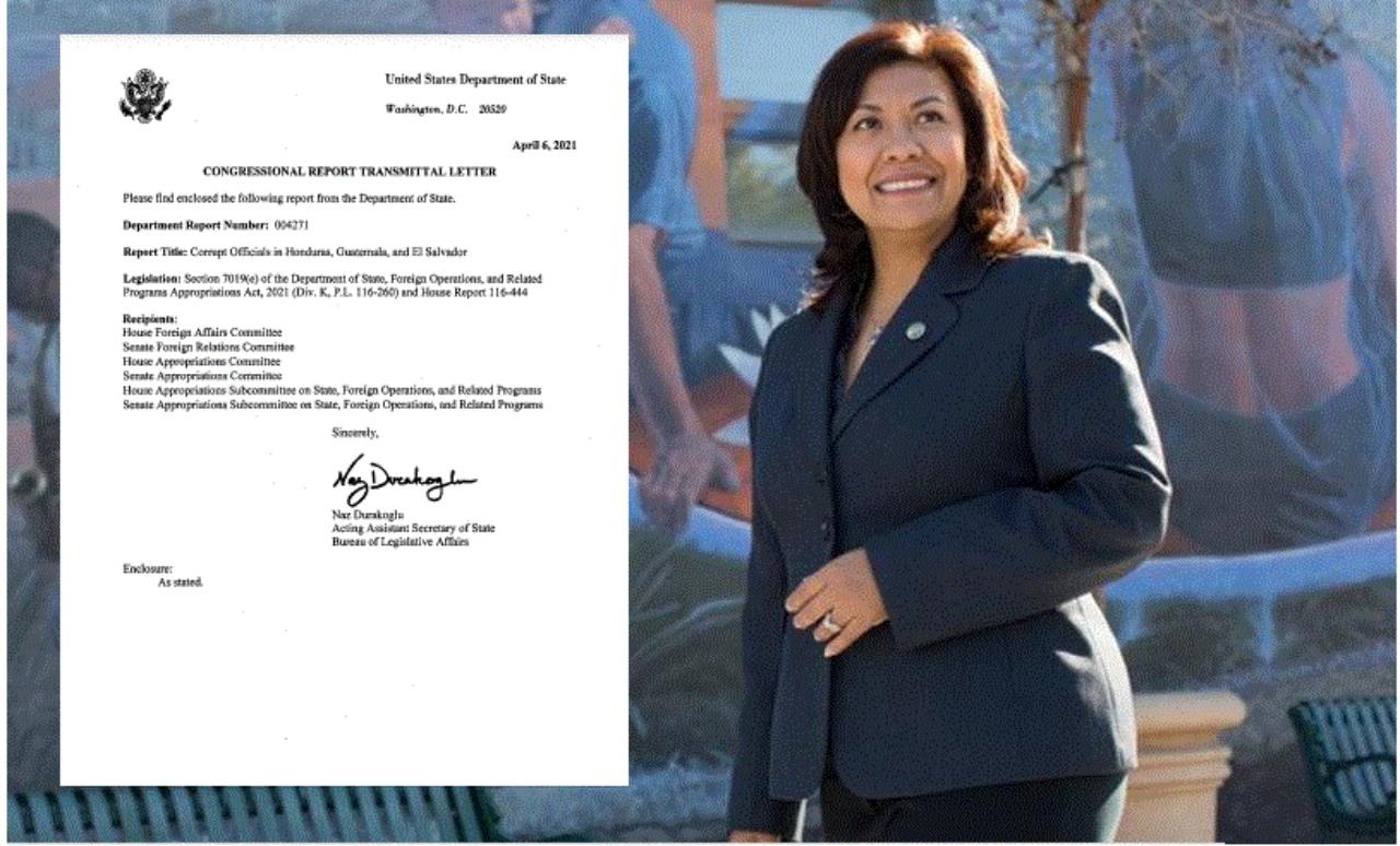 Imagen de Estos funcionarios hondureños aparecen en lista de supuestos corruptos de Centroamérica, publicada por la congresista Norma Torres