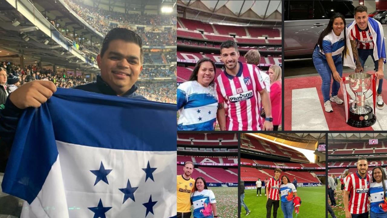 Imagen Principal de Nota: Seguidores de Rely presumen sus fotos con él tras publicar historia de hondureña con jugadores del Atlético de Madrid