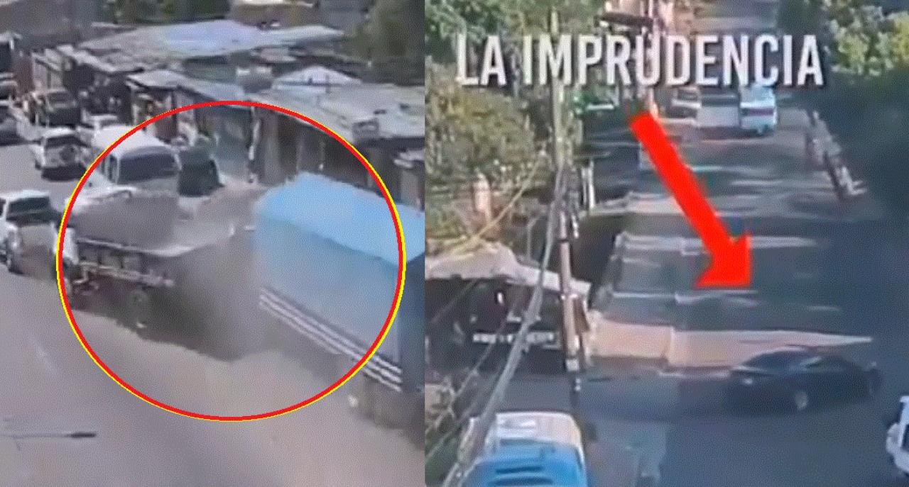 Imagen Principal de Nota: Los 5 vídeos más impactantes captados por el 911 en accidentes de tránsito durante abril y mayo en Honduras