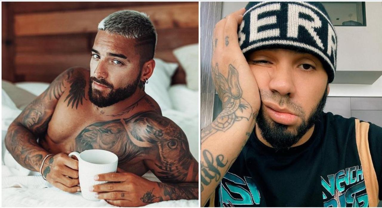 Imagen Principal de Nota: Maluma envía indirecta a Anuel AA y causa polémica: 'es muy tocadito'