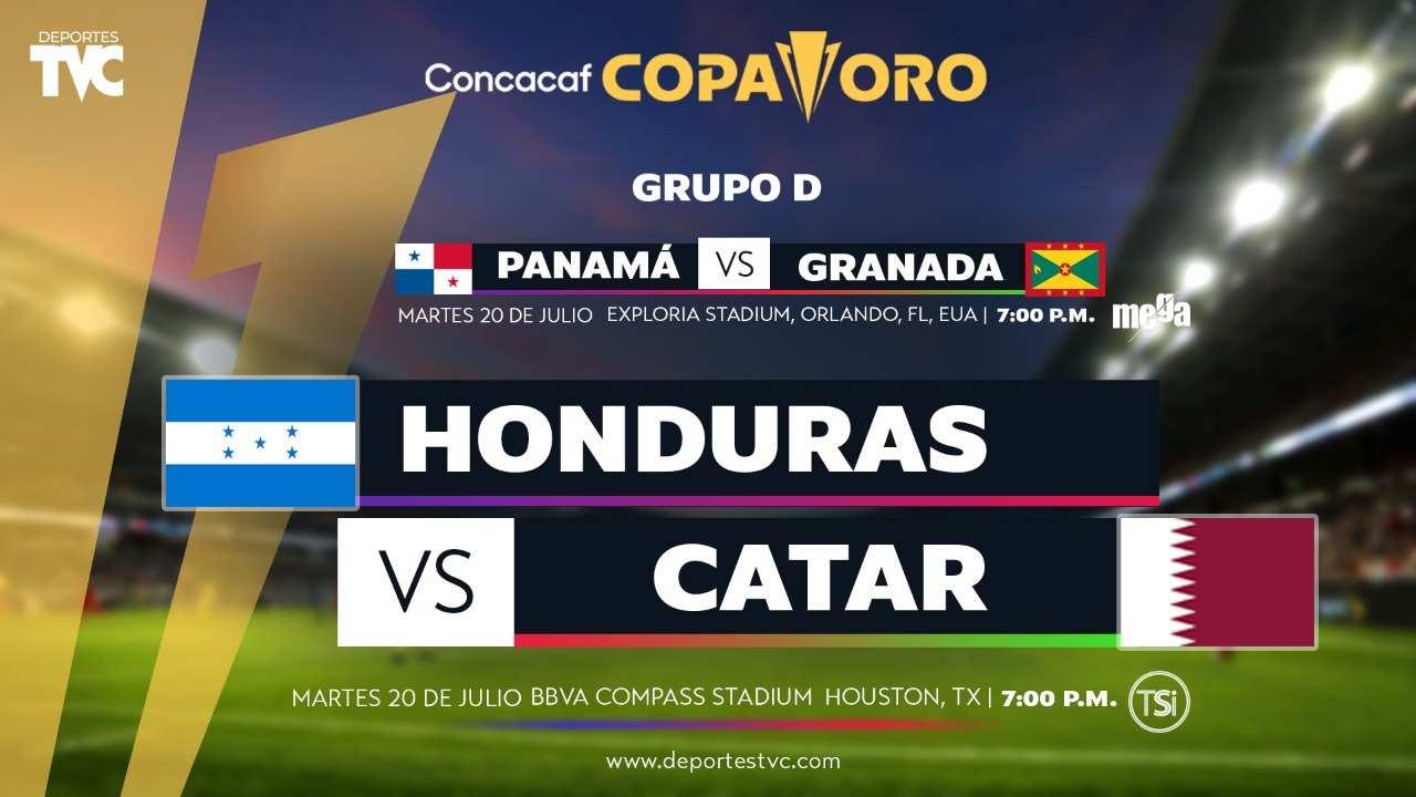Imagen de Copa Oro: ¡Hora y canal donde podrás ver a Honduras vs. Qatar y Panamá ante Granada!