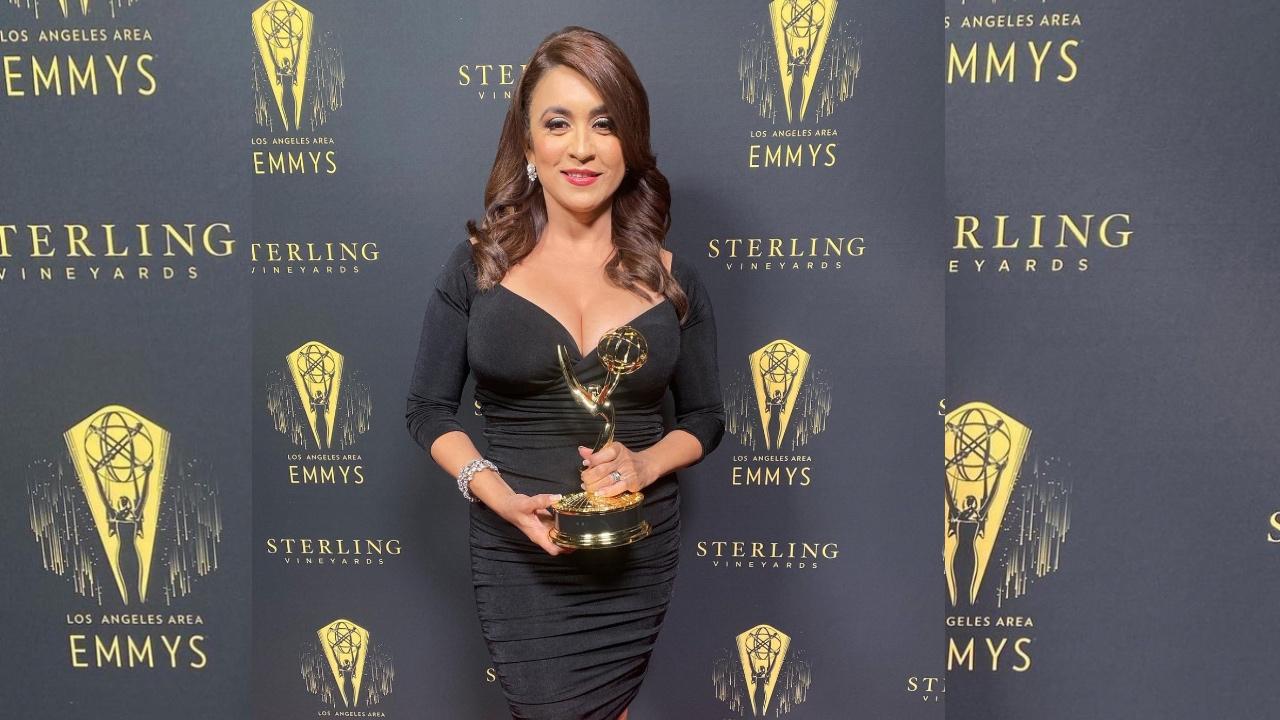 Imagen Principal de Nota: La periodista hondureña Dunia Elvir ganó tres premios Emmy Awards este 2021