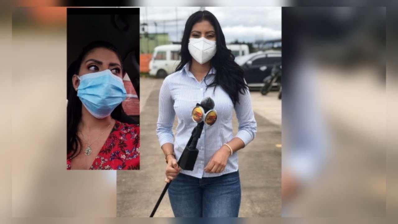 Imagen Principal de Nota: Periodista hondureña Francis Espinal rompe en llanto durante transmisión en vivo al hablar de situación en triajes