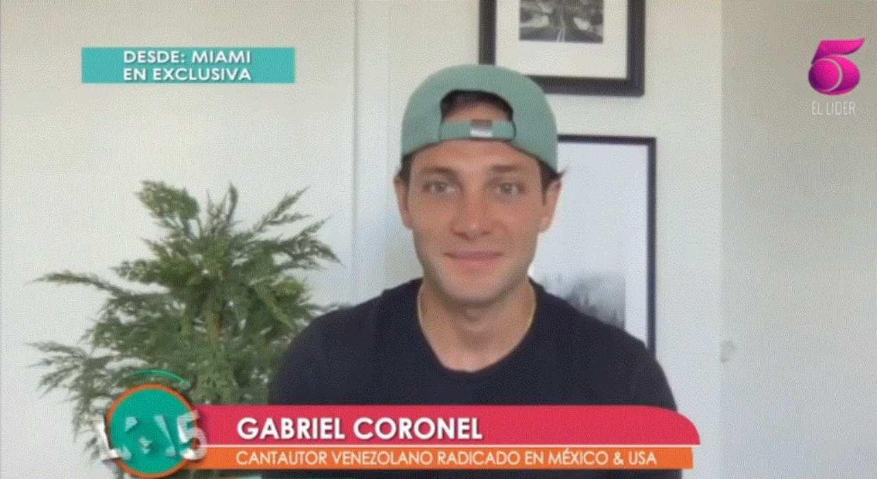 Imagen Principal de Nota: Gabriel Coronel presenta en exclusiva en Las Mañanas del 5  su nuevo sencillo 'Modo avión'