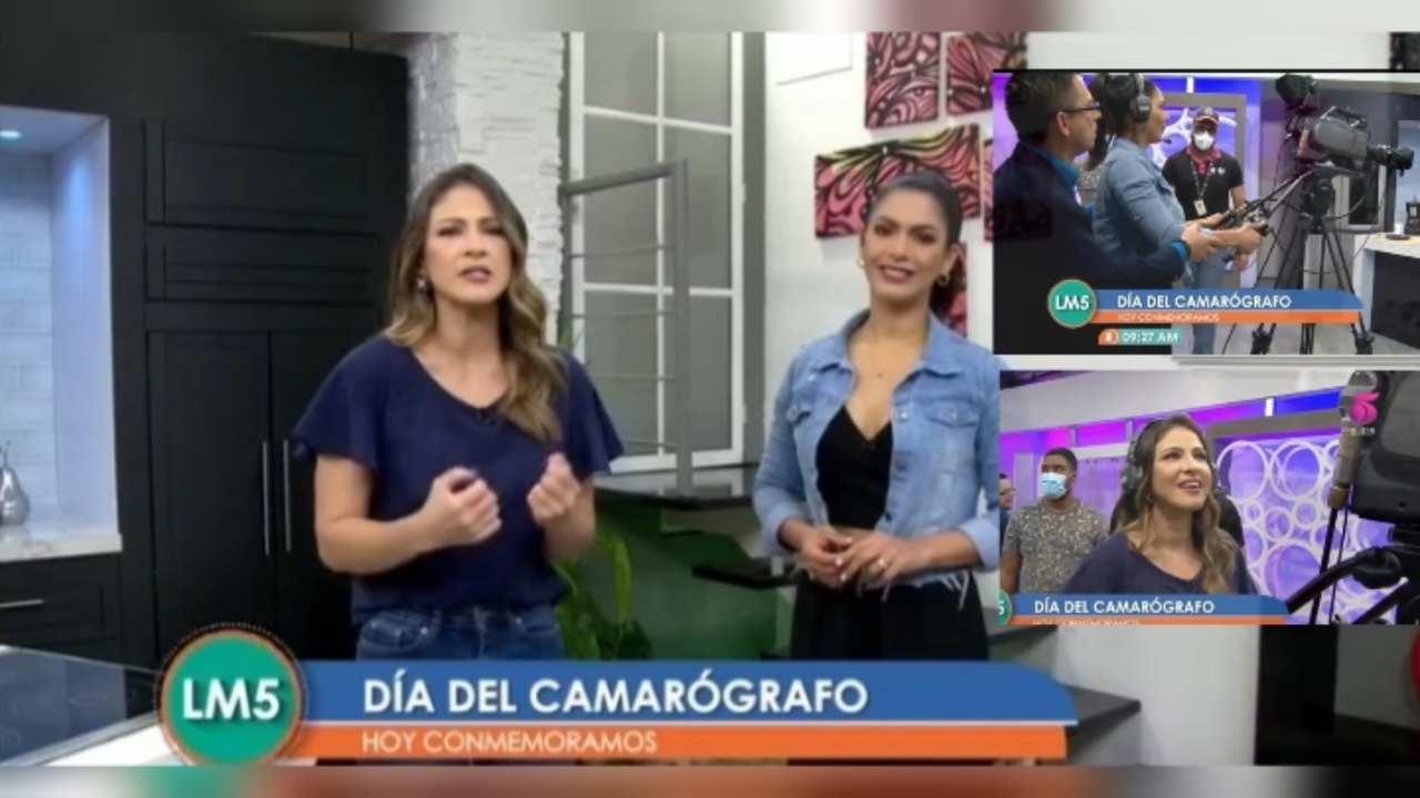 Imagen Principal de Nota: Kritza Pérez y Loren Mercadal se estrenan como camarógrafas en Las Mañanas del 5, ¡mira qué tal lo hicieron!