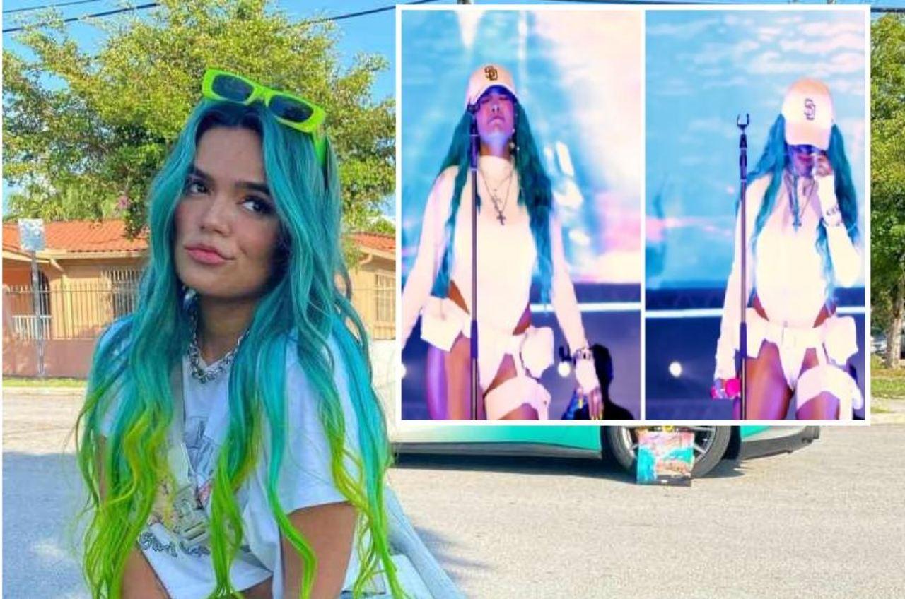 Imagen Principal de Nota: Karol G rompió en llanto en pleno concierto al cantar 'Ocean', la canción que le escribió a Anuel AA