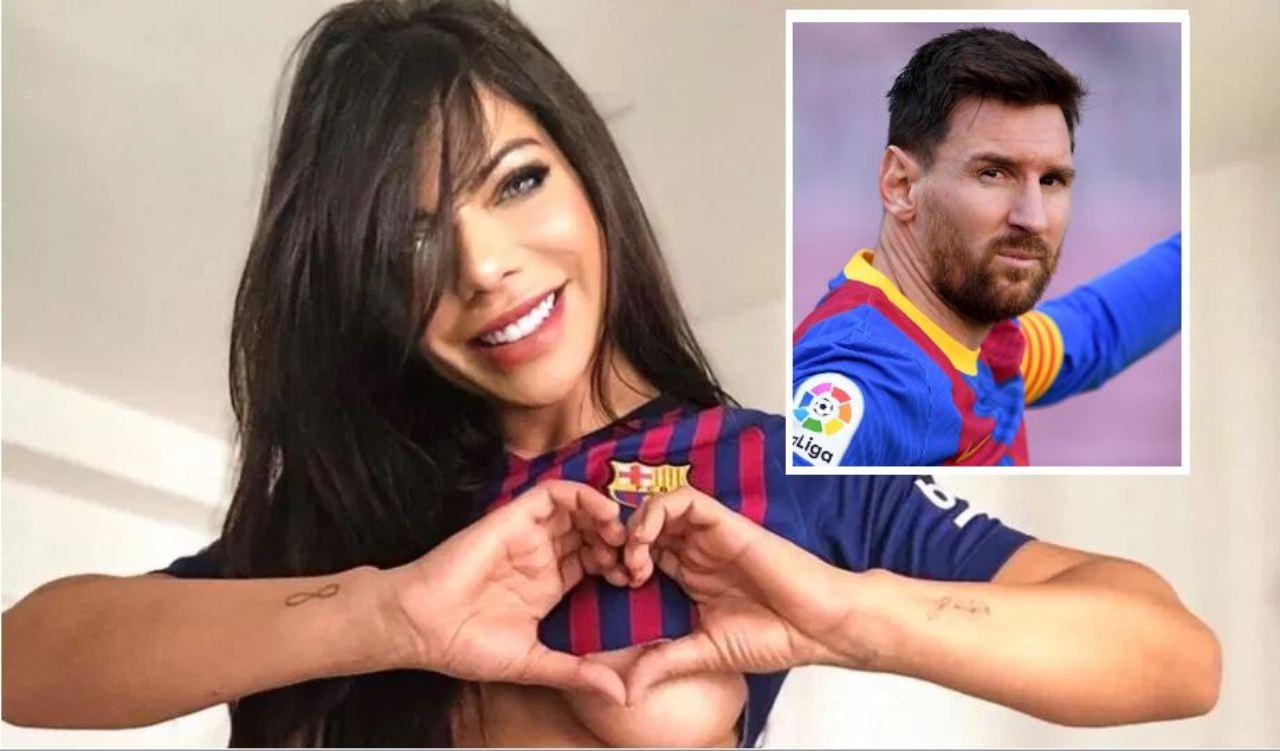 Imagen Principal de Nota: Suzy Cortez se despide de Lionel Messi con atrevido y polémico tatuaje del argentino en su trasero