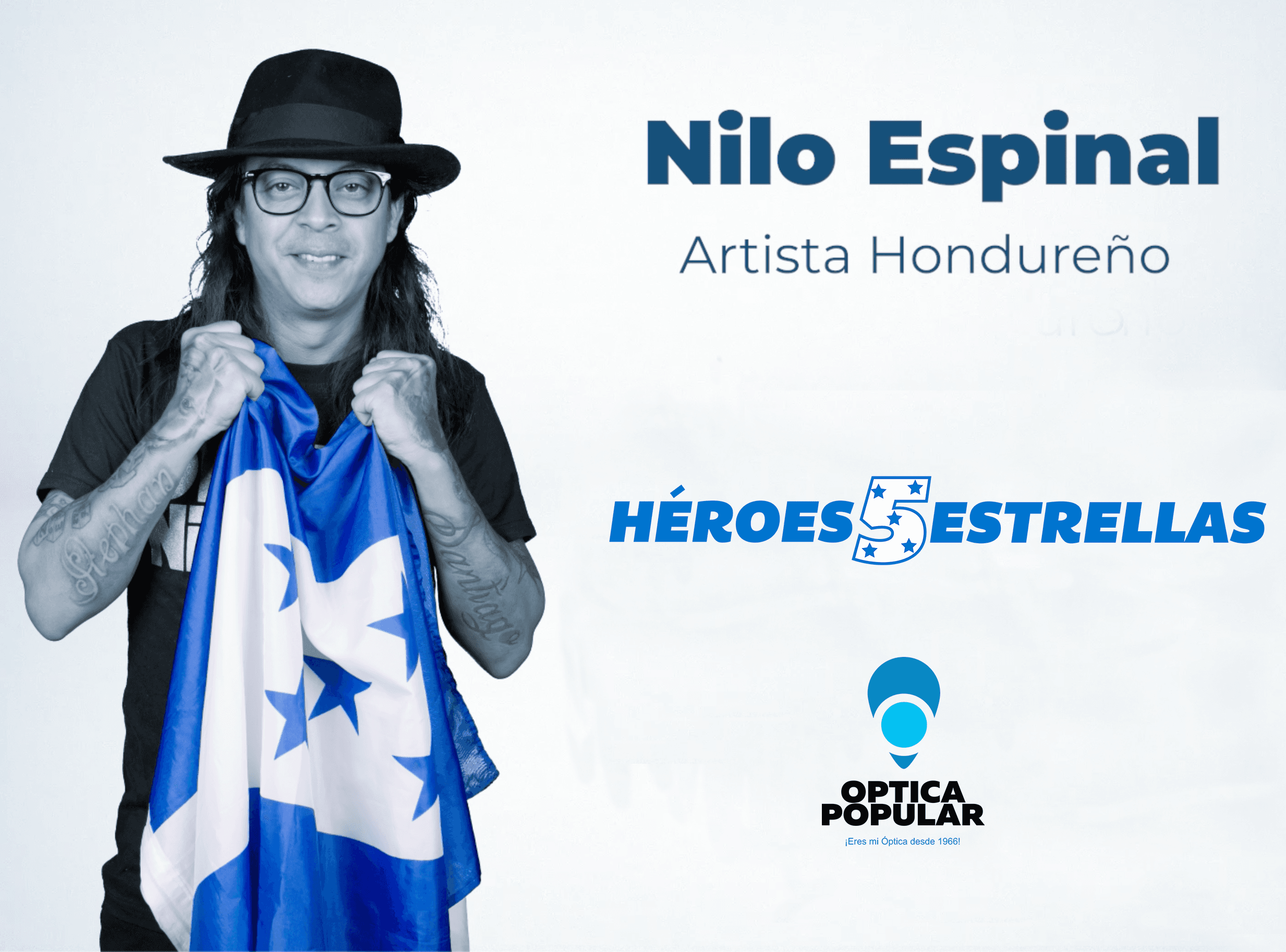 Imagen de Óptica Popular destaca la trayectoria de Nilo Espinal