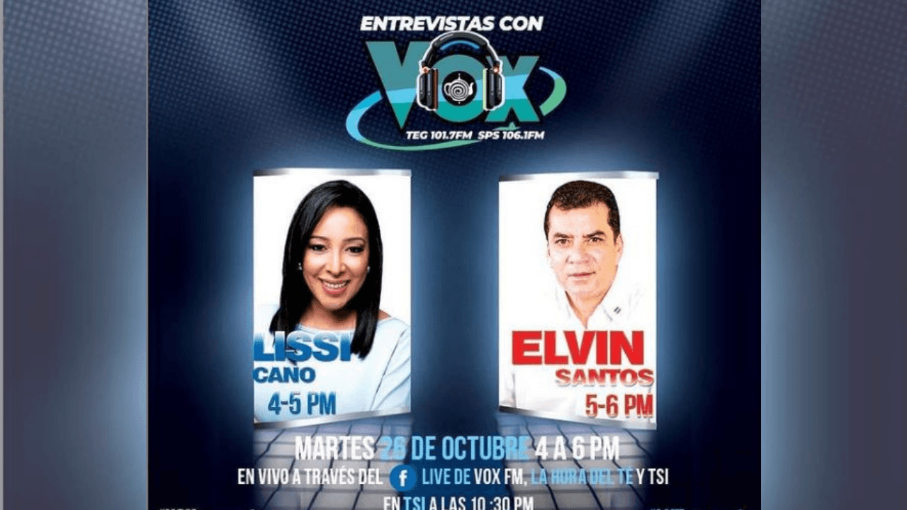 Imagen Principal de Nota: Mira un nuevo Facebook Live de ‘Entrevistas con Vox’ que tendrá a Lissi Cano y Elvin Santos