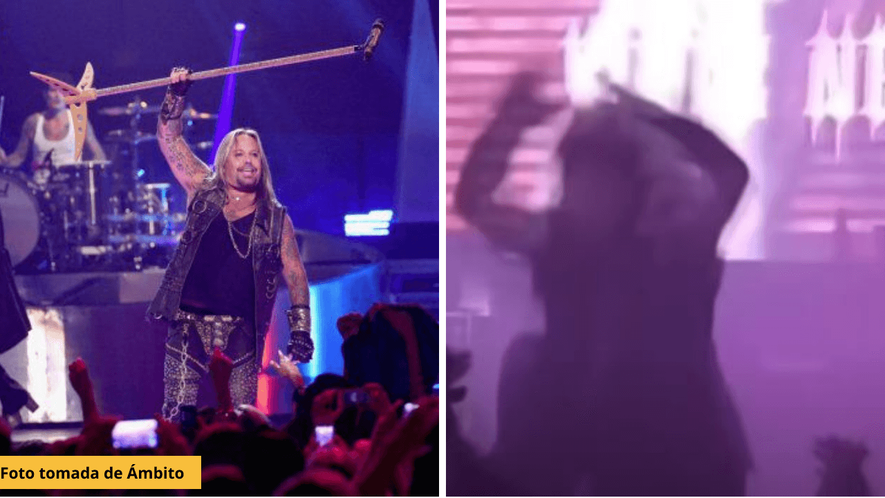 Imagen Principal de Nota: VIDEO: Vince Neil, vocalista de Mötley Crüe, cae de un escenario y se rompe las costillas