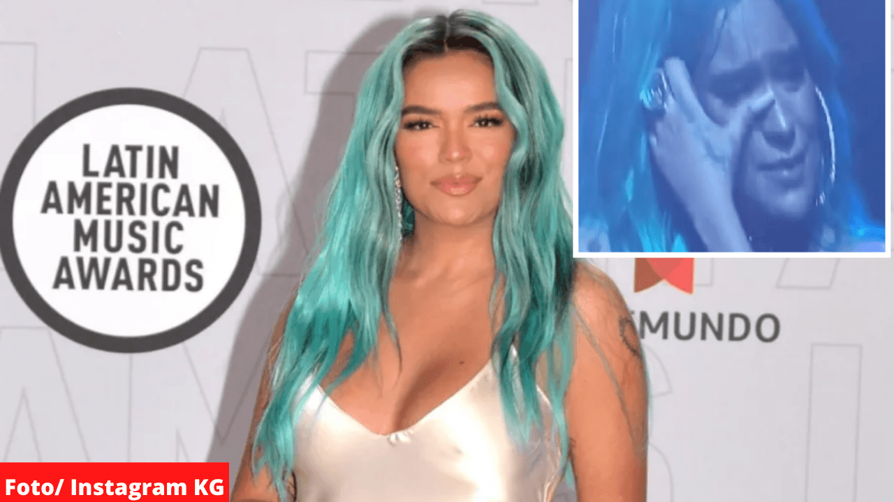 Imagen Principal de Nota: ¿Karol G hace playback?  La colombiana enciende la polémica luego de su caída que dejó al descubierto la pista detrás de sus presentaciones