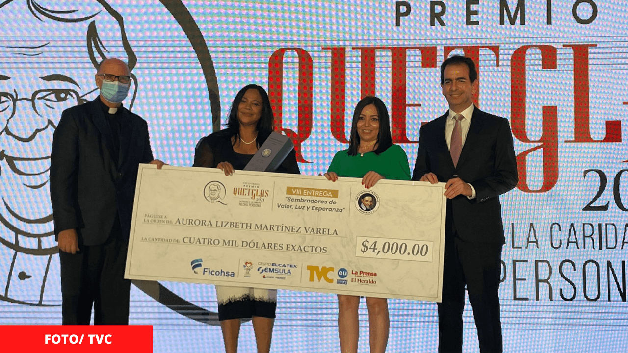 Imagen Principal de Nota: La hondureña Aurora Martínez recibió el premio Quetglas 2021