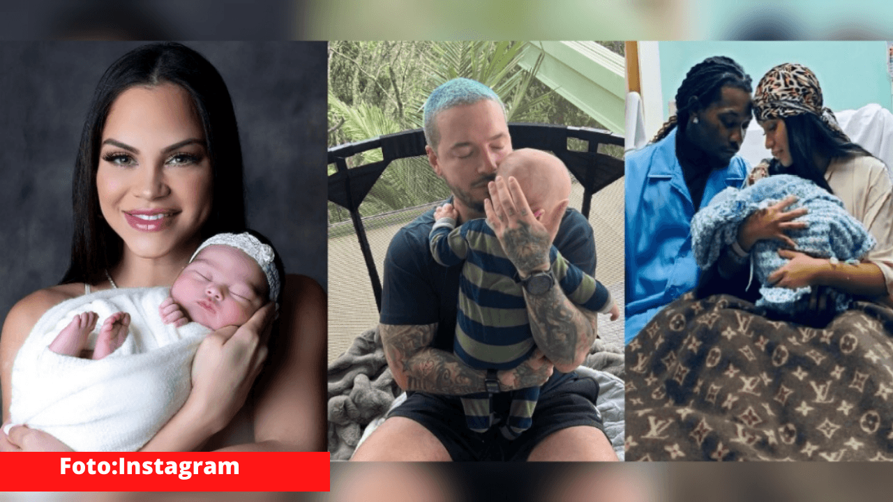 Imagen Principal de Nota: Natti Natasha, J Balvin,  Cardi B y otros famosos que se convirtieron en papás este 2021