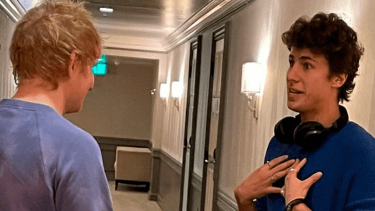 Imagen Principal de Nota: Juanpa Zurita publica cómico sketch con Ed Sheeran y es furor en redes
