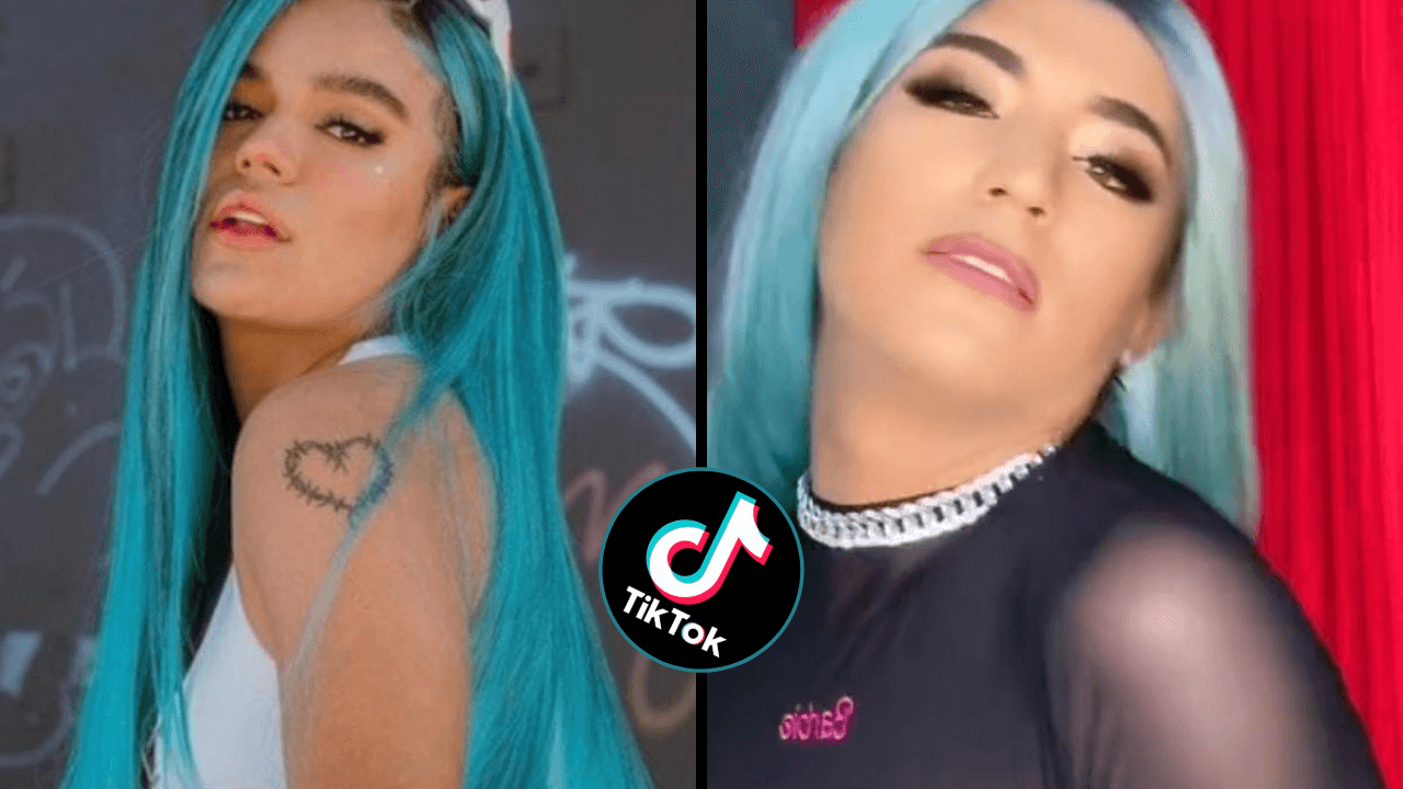Imagen Principal de Nota: De bicha a bichota, la espectacular transformación del tiktoker hondureño Fredy Rodríguez en Karol G