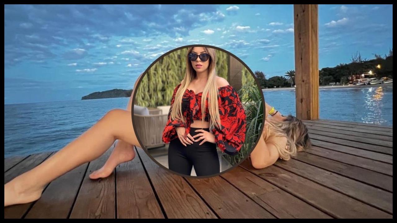 Imagen Principal de Nota: Laura Meza recibe el 2022 con impactantes fotografías en Tela
