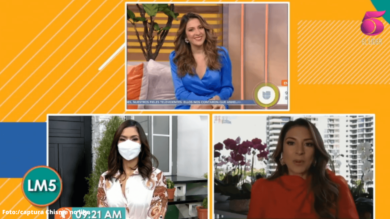 Imagen Principal de Nota: Maity Interiano comparte en Las Mañanas del 5 sus nuevos retos como presentadora en Univisión