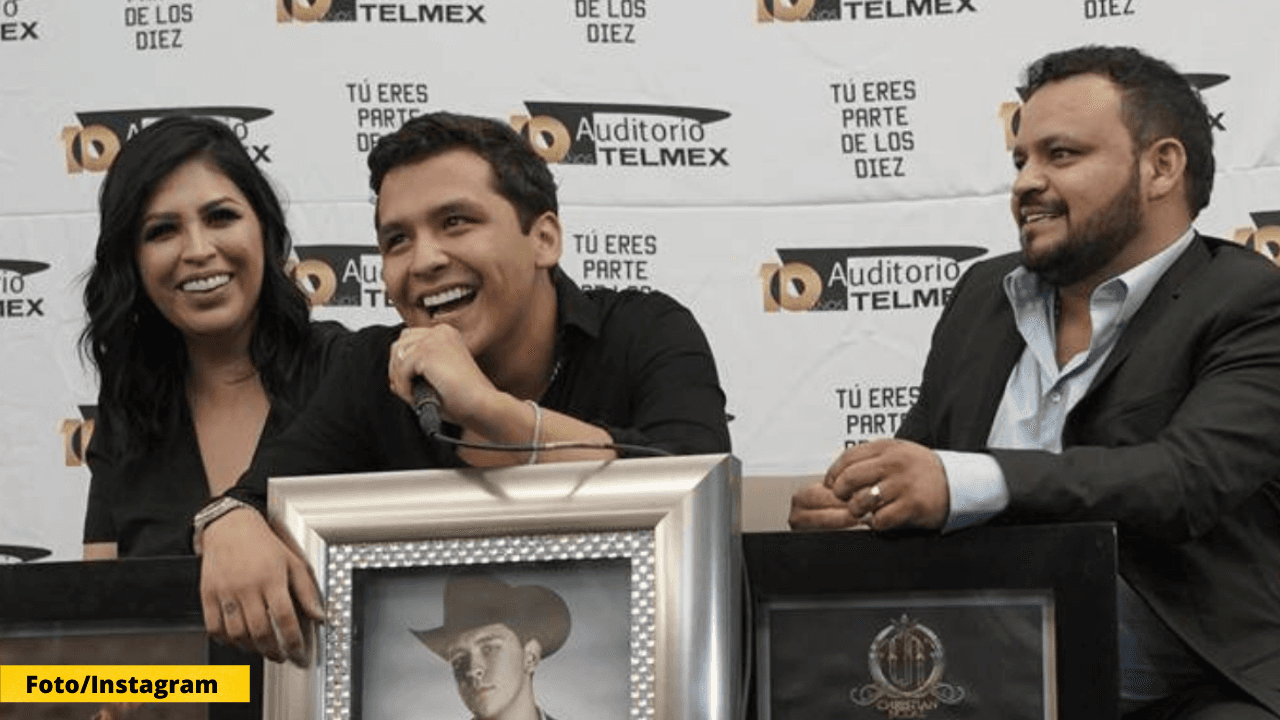 Imagen de Christian Nodal en medio del escándalo tras conocerse la demanda contra sus padres por fraude