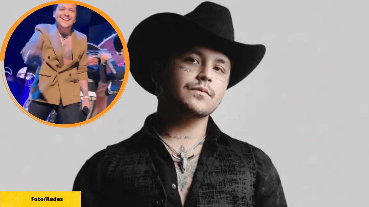Imagen Principal de Nota: Christian Nodal modifica su segundo tatuaje dejando atrás los ojos de Belinda