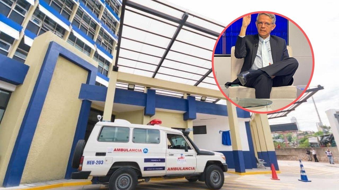 Imagen Principal de Nota: Ministro de Salud lloró al ver los platos de arroz y frijoles que sirven a pacientes del HE